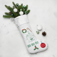 ho Ho Ho christmas stocking